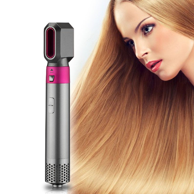 5 in 1 Cross-Border New Negative Ion Five-in-one Multi-head Hot Air Comb/ Dryer, Automatic Curling Iron, Hair-absorbing Air Curler