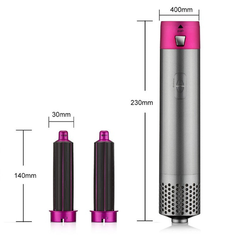 5 in 1 Cross-Border New Negative Ion Five-in-one Multi-head Hot Air Comb/ Dryer, Automatic Curling Iron, Hair-absorbing Air Curler