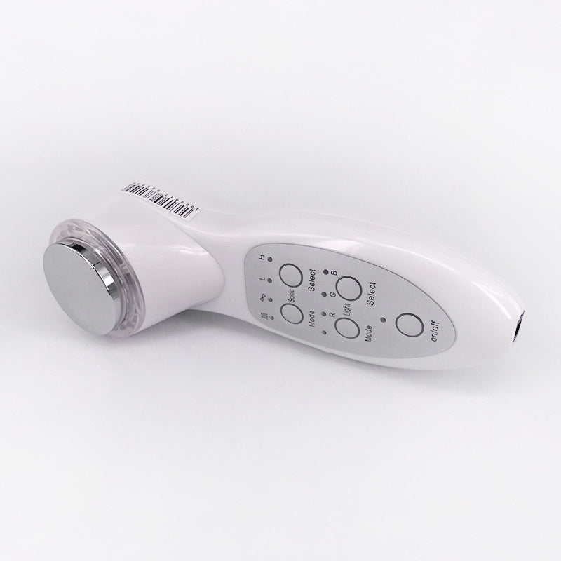 Ultrasonic Color Photon Anti-Aging Facial Beauty Massager