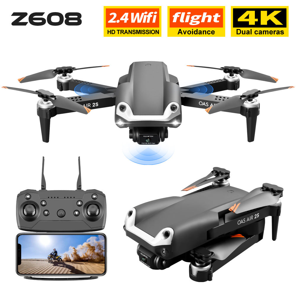 UAV Folding Four Axis 4K High Definition Dual Camera Aerial Model Aircraft